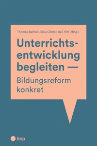 Unterrichtsentwicklung begleiten - Bildungsreform konkret_cover