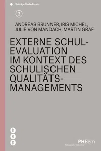 Externe Schulevaluation im Kontext des schulischen Qualitätsmanagements_cover