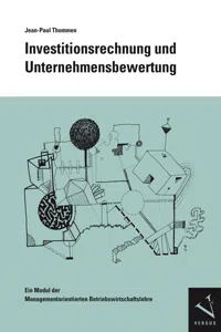 Investitionsrechnung und Unternehmensbewertung_cover