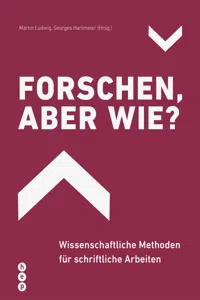 Forschen, aber wie_cover