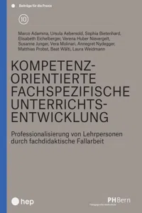 Kompetenzorientierte fachspezifische Unterrichtsentwicklung_cover