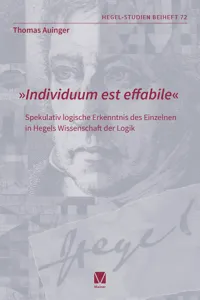 »Individuum est effabile«_cover