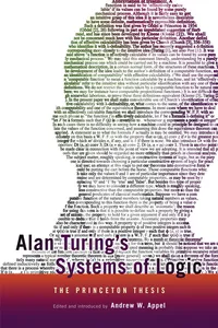 Alan Turing's Systems of Logic_cover