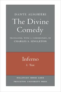 The Divine Comedy, I. Inferno, Vol. I. Part 1_cover