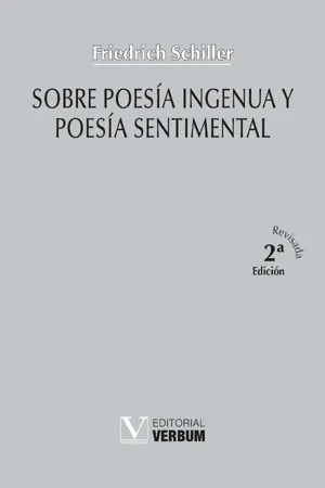 Sobre Poesía ingenua y Poesía sentimental