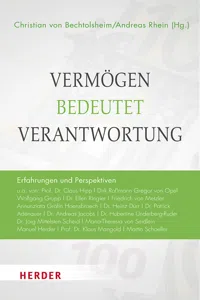 Vermögen bedeutet Verantwortung_cover