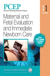 PCEP Book 1: Maternal and Fetal Evaluation and Immediate Newborn Care_cover