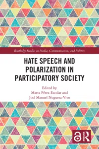 Hate Speech and Polarization in Participatory Society_cover