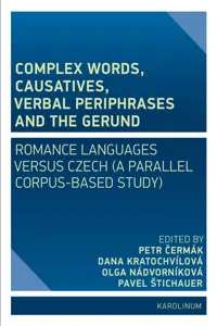 Complex Words, Causatives, Verbal Periphrases and the Gerund_cover