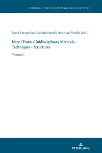 Inter-/Trans-/Unidisciplinary Methods Techniques_cover