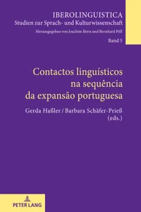 Contactos linguísticos na sequência da expansão portuguesa_cover