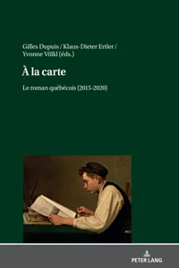 A la carte._cover