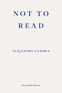 Not to Read_cover