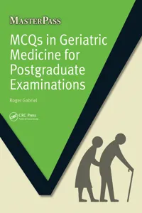 MCQs in Geriatric Medicine for Postgraduate Examinations_cover