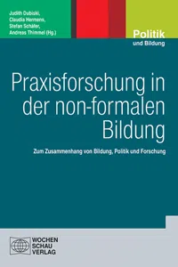 Praxisforschung in der non-formalen Bildung_cover