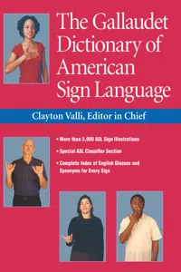 The Gallaudet Dictionary of American Sign Language_cover