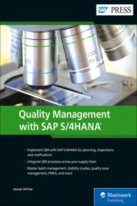 Quality Management with SAP S/4HANA_cover