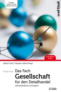 Das Fach Gesellschaft für den Detailhandel – Lehrerhandbuch_cover