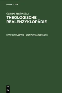 Chlodwig - Dionysius Areopagita_cover