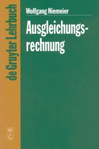 Ausgleichungsrechnung_cover