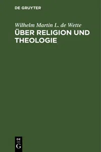 Über Religion und Theologie_cover