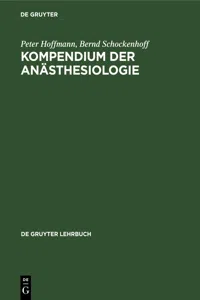 Kompendium der Anästhesiologie_cover