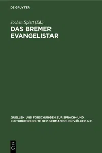 Das Bremer Evangelistar_cover