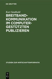 Breitbandkommunikation im computergestützten Publizieren_cover