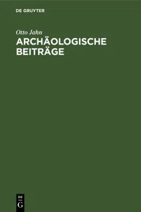 Archäologische Beiträge_cover