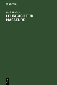 Lehrbuch für Masseure_cover