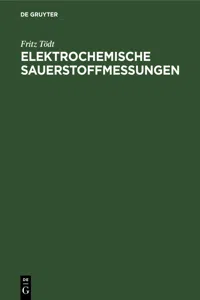 Elektrochemische Sauerstoffmessungen_cover