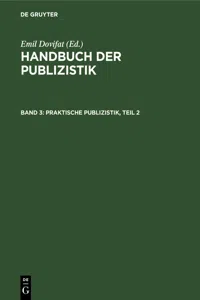 Praktische Publizistik, Teil 2_cover