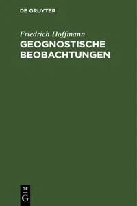 Geognostische Beobachtungen_cover