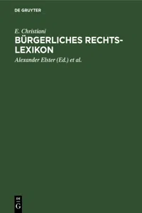 Bürgerliches Rechts-Lexikon_cover