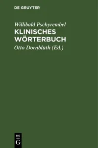 Klinisches Wörterbuch_cover