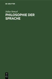 Philosophie der Sprache_cover