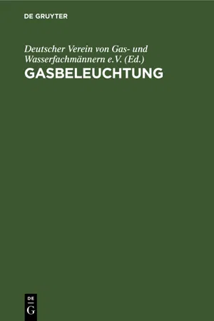 Gasbeleuchtung