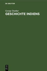 Geschichte Indiens_cover