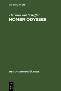 Homer Odyssee_cover