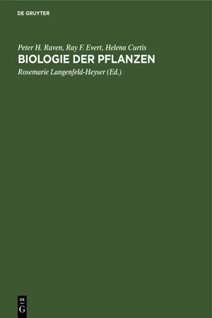 Biologie der Pflanzen