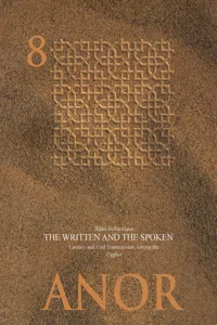 The Written and the Spoken_cover