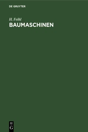 Baumaschinen