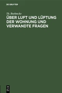 Über Luft und Lüftung der Wohnung und verwandte Fragen_cover