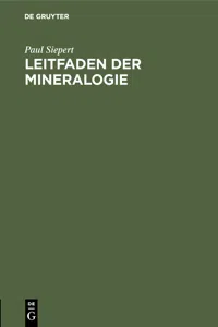 Leitfaden der Mineralogie_cover