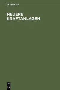 Neuere Kraftanlagen_cover