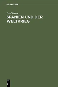 Spanien und der Weltkrieg_cover