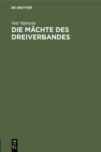 Die Mächte des Dreiverbandes_cover