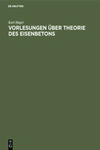 Vorlesungen über Theorie des Eisenbetons_cover