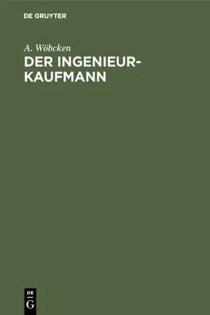 Der Ingenieur-Kaufmann