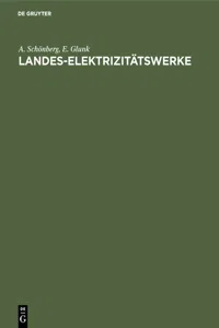 Landes-Elektrizitätswerke_cover